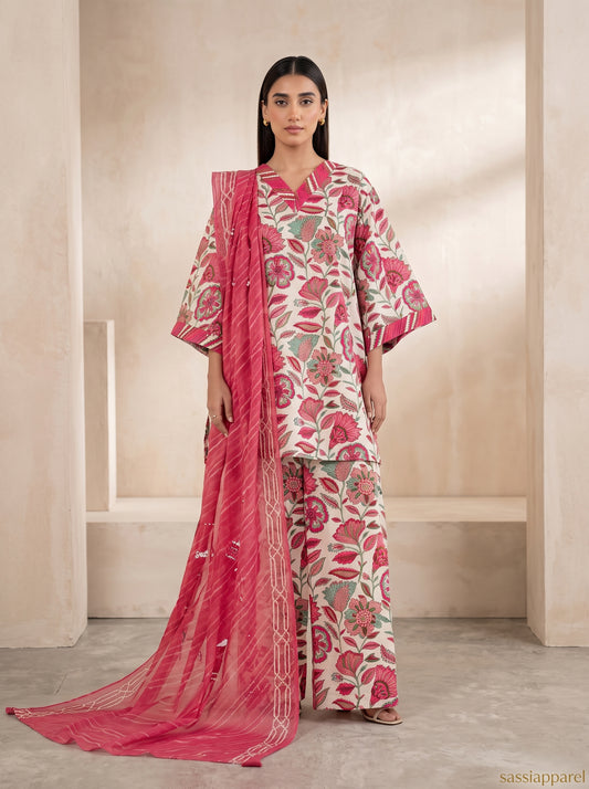 Khaddar Lawn Winter Suit