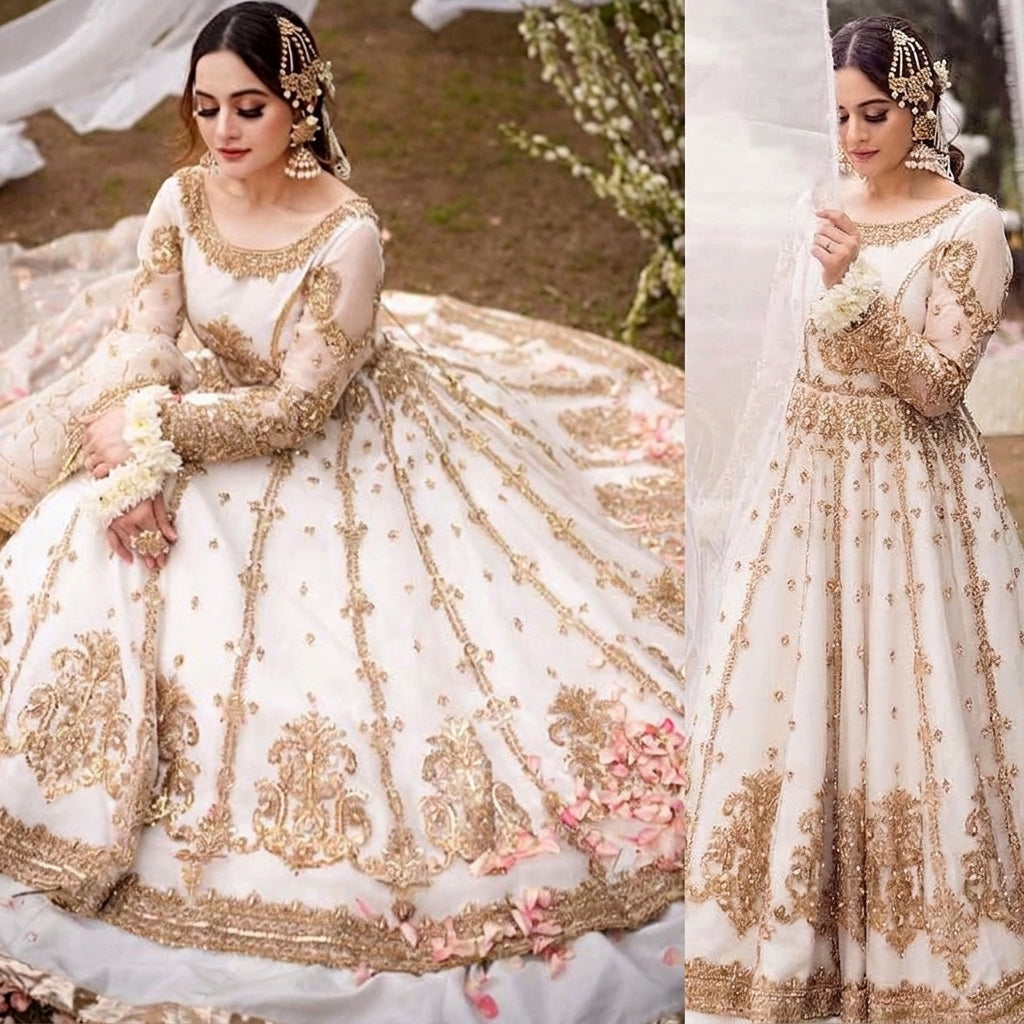 Silk Cotton Stitched 3 Pcs Suit (LS)