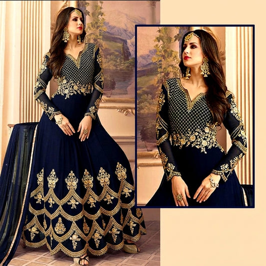 Silk Cotton Stitched 3 Piece Suit