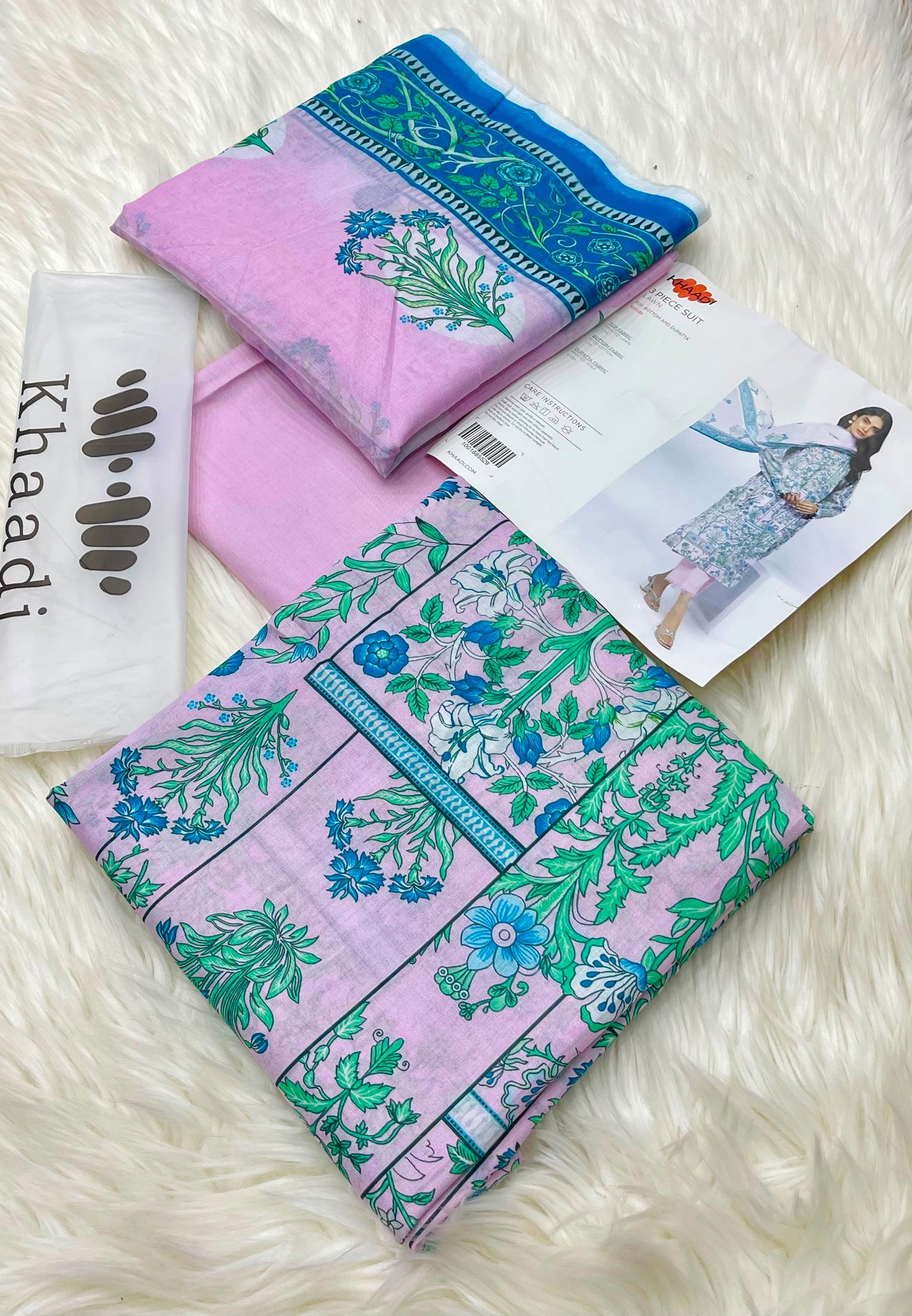 KHAADI 3PC DIGITAL PRINTED LAWN LATEST(s9c)(unstitched)
