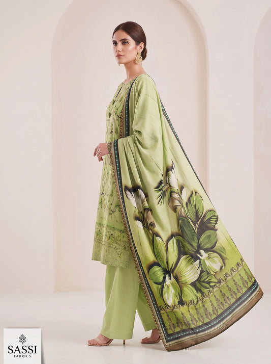 Lawn Sharara Suit