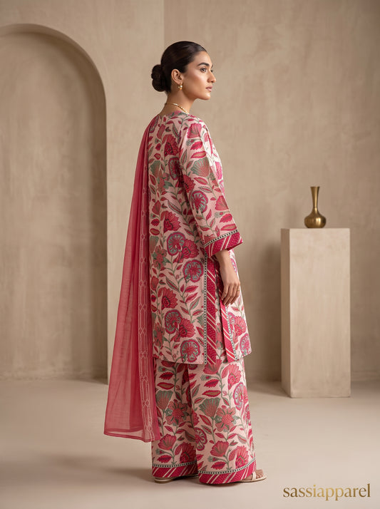 Khaddar Lawn Winter Suit