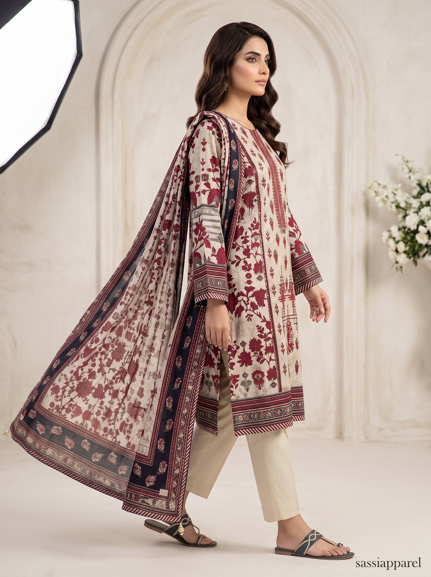 Sequence Embroidered Lawn Suit