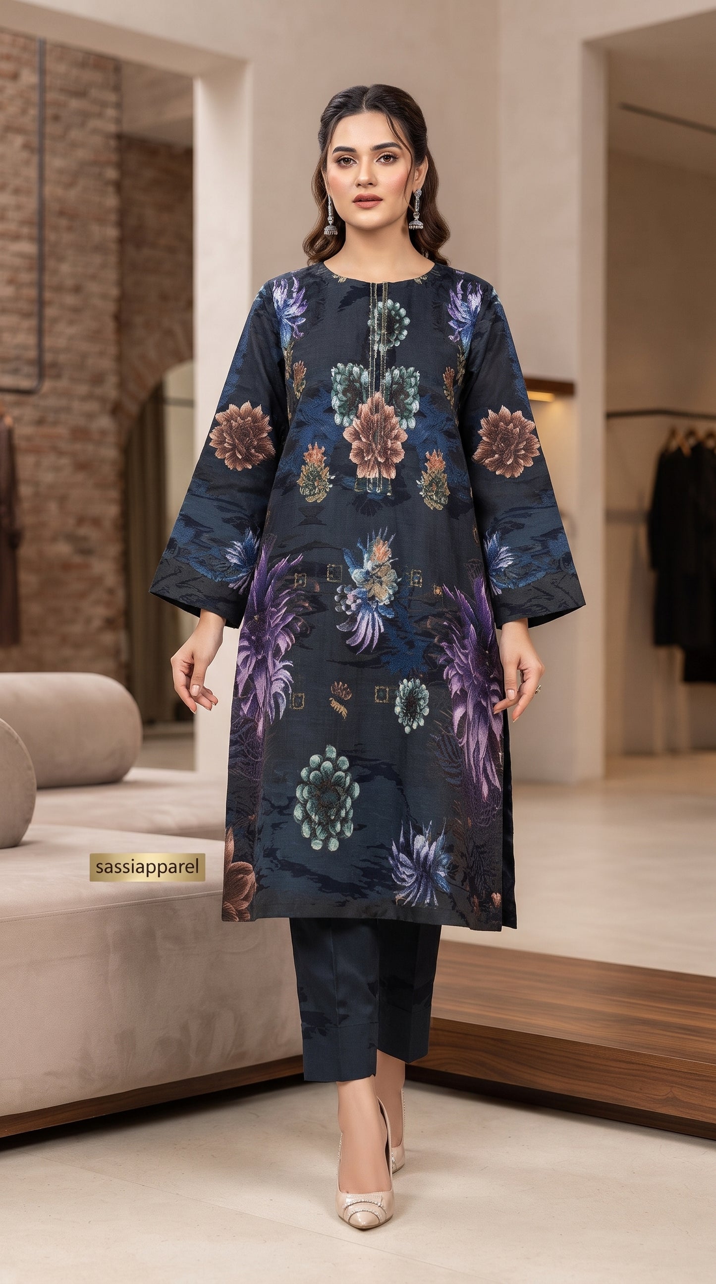Lawn Palazzo Set