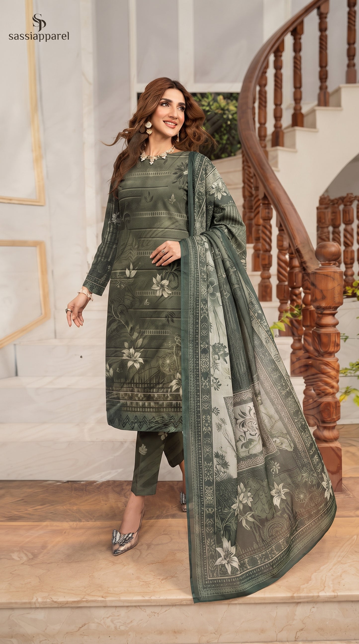 Printed Lawn Kurta