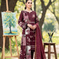 Geometric Print Lawn Suit