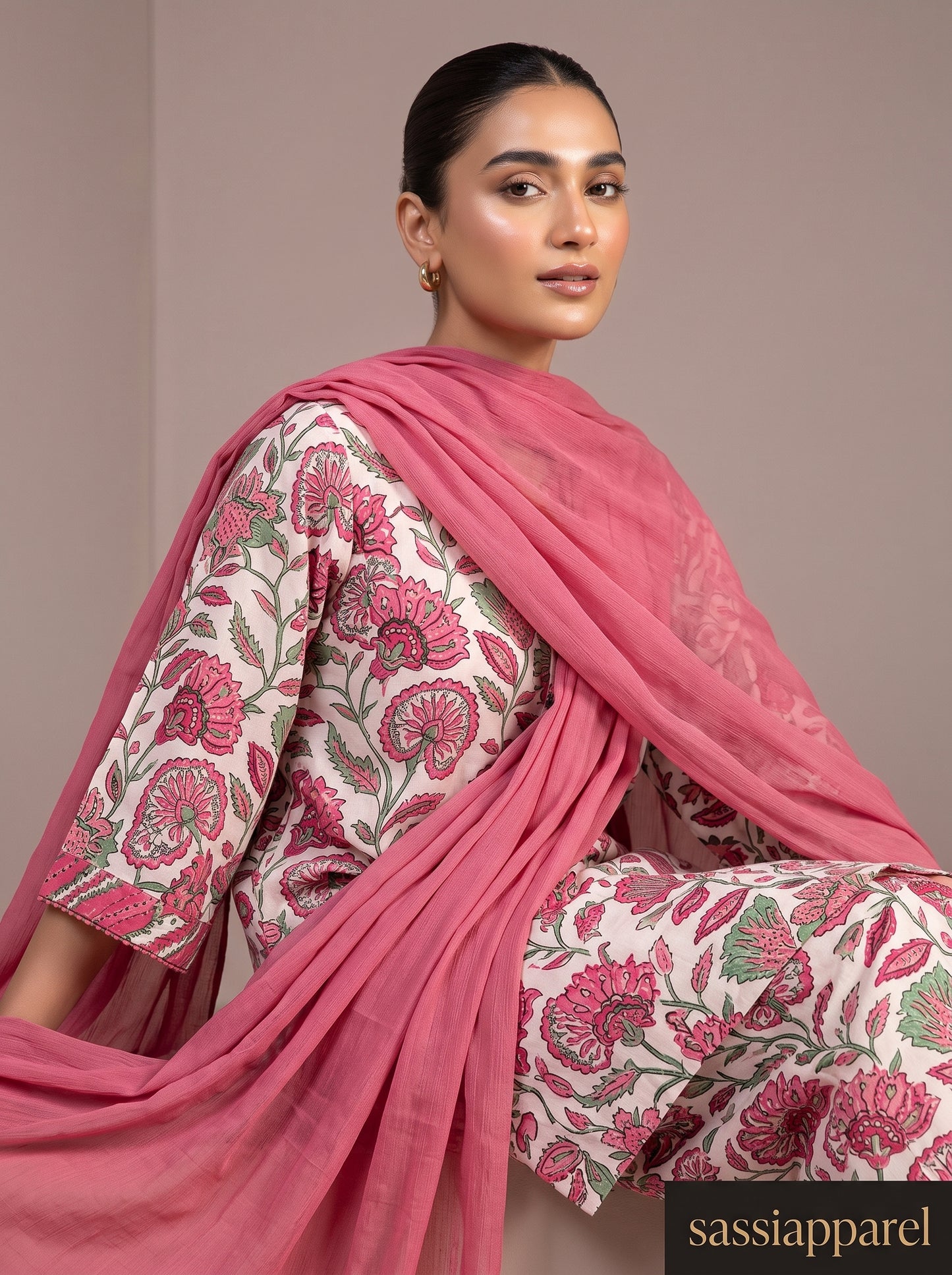 Khaddar Lawn Winter Suit