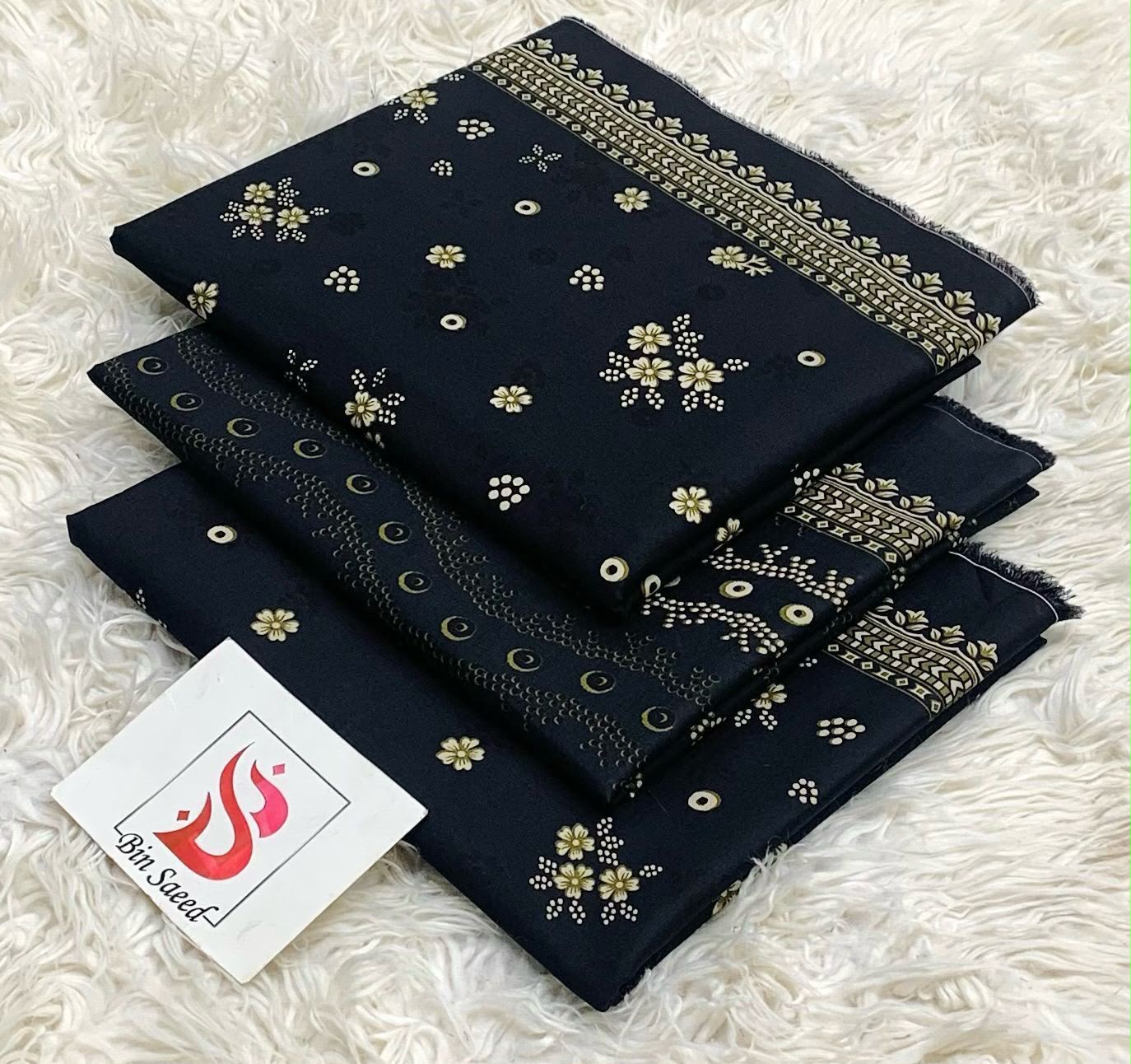BIN SAEED LAWN COLLECTION 2026 (GA)(unstitched