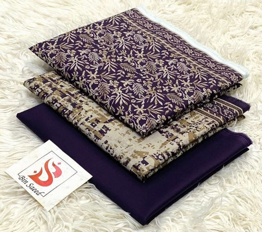 BIN SAEED LAWN COLLECTION 2026 (GA)(unstitched