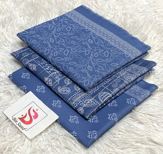 BIN SAEED LAWN COLLECTION 2026 (GA)(unstitched)