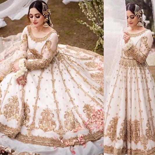 Silk Cotton Stitched 3 Pcs Suit (LS)