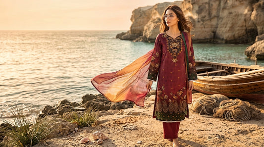 Premium Printed Lawn Suit (Unstitched)