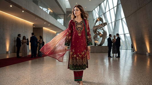 Premium Printed Lawn Suit (Unstitched)