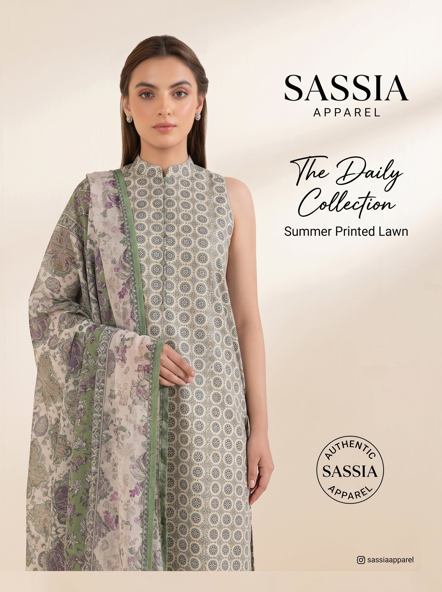 Luxury Embroidered Lawn Formal Suit